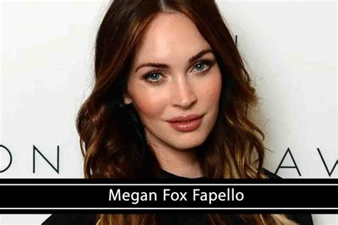 megan fox fapello